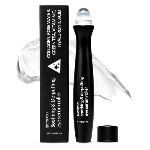 Dermisyou Under Eye Serum Roller Reduce Wrinkle & Fine Lines & Puffiness For Dark Circles Undereye Bags Women & Men Beauty & Personal Care Dermisyou