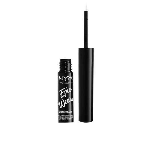 NYX PROFESSIONAL MAKEUP Epic Wear Liquid Liner, Long-Lasting Waterproof Eyeliner - White Beauty & Personal Care NYX PROFESSIONAL MAKEUP
