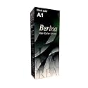 Pack of 1 Box Berina Black Hair Dye A1 Hair Color Cream Black 60 G. Super Permanent Fashion Unisex Beauty & Personal Care Berina