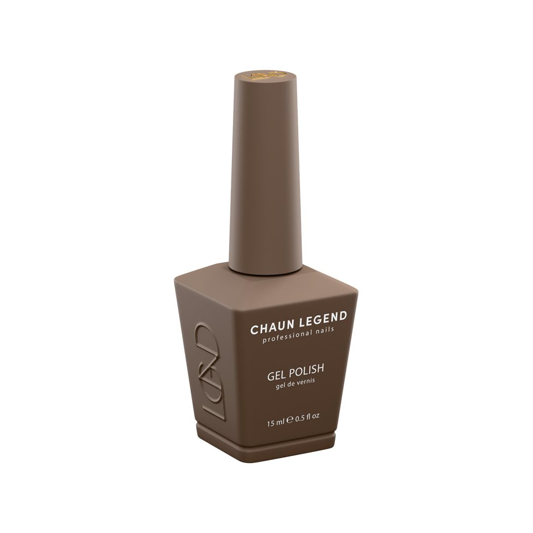 Chaun Legend Gel Nail Polish | Taupe That Talk LG5204 (bright cherry red) | Soak Off UV LED Cure Gel Polish High Gloss 15ml
