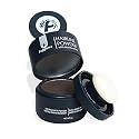 Puggaree Dual Ended Hairline Powder for Root Touch Up and Grey Coverage - Water & Sweat Resistant, Long-Lasting ?#01 Dark Brown? Beauty & Personal Care Puggaree