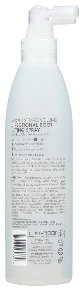 Organic Root 66 Directional Root Lifting Spray Beauty & Personal Care GIOVANNI