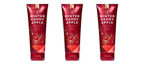Bath & Body Works Winter Candy Apple Ultra Shea Body Cream - 2018 Edition - Lot of 3 Beauty & Personal Care Bath & Body Works