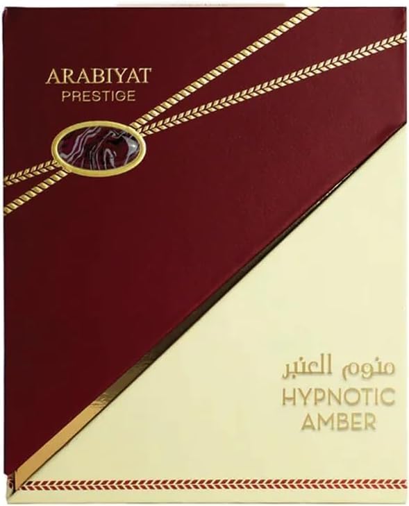 my perfumes Arabiyat Prestige Hypnotic Amber For Women and Men (Unisex) Eau de Parfum, 100 ml Made in UAE Beauty & Personal Care my perfumes