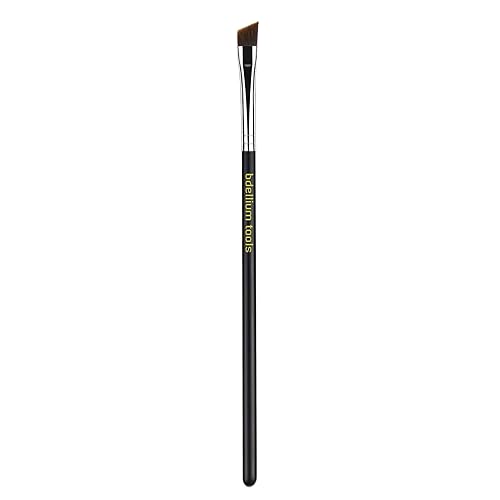 Bdellium Tools Professional Makeup Brush - Maestro Series 763 Angled Brow - With Soft Synthetic Fibers, For Defining Eyebrows (Black, 1pc) Beauty & Personal Care BDELLIUM TOOLS