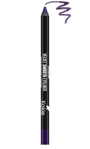 Kokie Cosmetics Waterproof Velvet Smooth Eyeliner Pencil, Eggplant, 0.042 Ounce Beauty & Personal Care Kokie