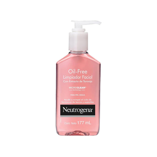 Neutrogena Oil-Free Pink Grapefruit Pore Cleansing Acne Wash and Daily Liquid Facial Cleanser with 2% Salicylic Acid Acne Medicine and Vitamin C, 6 Beauty & Personal Care Neutrogena