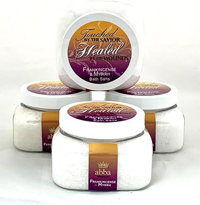 Frankincense & Myrrh Bath Salts (8 oz) Beauty and Personal Care Abba Oil