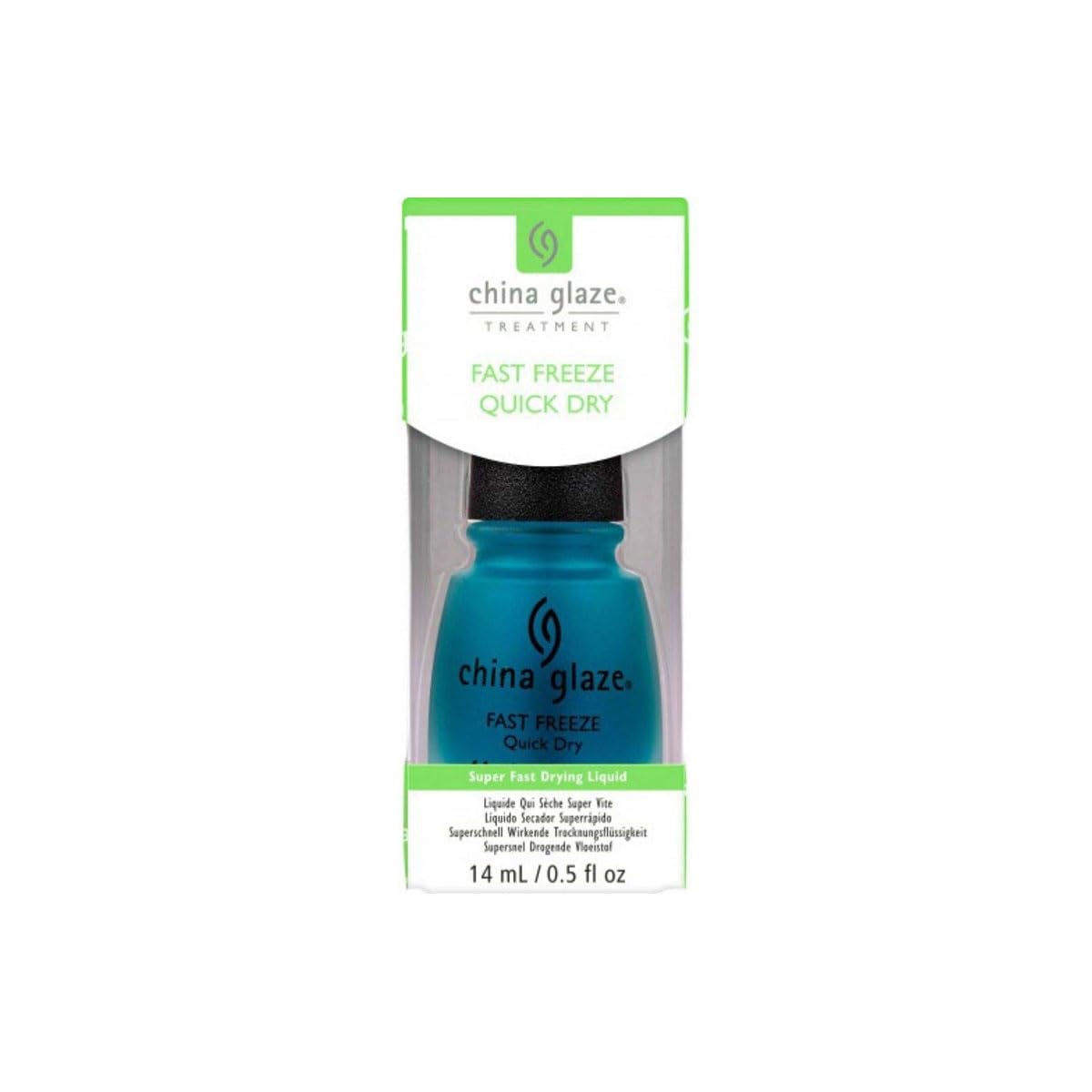 China Glaze Fast Freeze Quick Dry Nail Polish, 0.5 Ounce