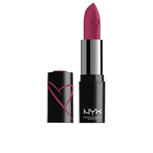 NYX PROFESSIONAL MAKEUP Shout Loud Satin Lipstick, Infused With Shea Butter - 21st (Hot Pink) Beauty & Personal Care NYX PROFESSIONAL MAKEUP