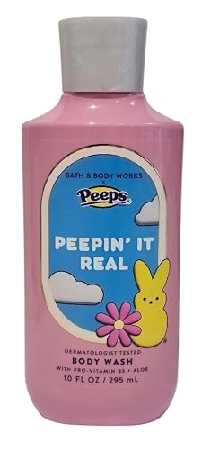 Bath & Body Works - Body Wash with Pro-Vitamin B5 + Aloe - 10 oz (Peepin' It Real) Beauty & Personal Care Bath & Body Works