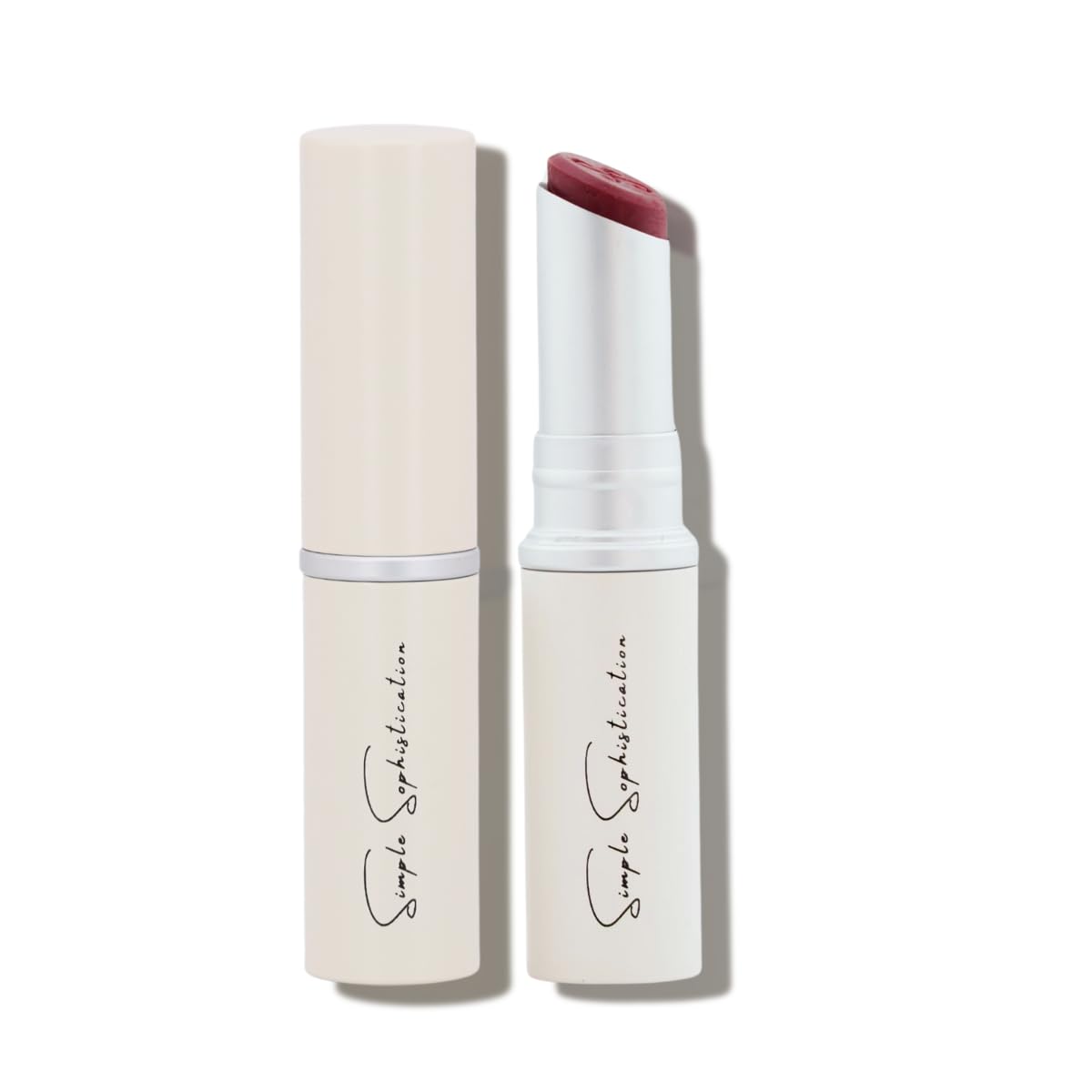 Natural Lip Balm - 100% Grass-fed Beef Tallow, Argan Oil, CoQ10, Astaxanthin, Hyaluronic Acid - Moisturizing, Organic - Made in USA (Cool Rose) Beauty and Personal Care Simple Sophistication