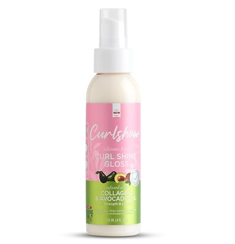 ORS Olive Oil Curlshow Silicone-Free Curl Shine Gloss Infused with Collagen & Avocado Oil for Strength & Length 4.0 Ounces Beauty & Personal Care ORS