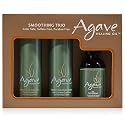 Agave Smoothing Haircare Trio with Shampoo, Conditioner & Healing Oil Treatment Hydrating & Frizz Control 3 fl oz/2 fl oz Beauty & Personal Care Agave Healing Oil
