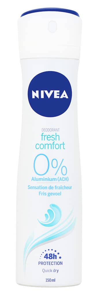 Nivea Fresh Comfort Alu free Spray, 150 g Beauty and Personal Care NIVEA