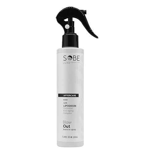 SOBE LUXE COLLECTION Heat Protectant Spray, 8 Fl Oz - Blow Dry, Thermal Styling For All Hair Types, Leaves Hair Shiny, Frizz-Free and Smooth Finish Beauty & Personal Care SOBE LUXE COLLECTION