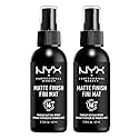 NYX PROFESSIONAL MAKEUP Makeup Setting Spray - Matte Finish, Long-Lasting Face Mist for up to 16HR Wear, Vegan Formula (Pack of 2) Beauty & Personal Care NYX PROFESSIONAL MAKEUP