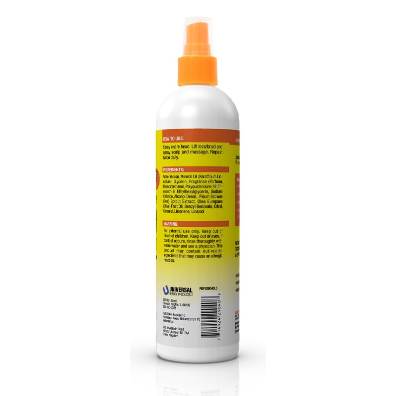 Jamaican Mango & Lime No More Itch Spray - Soothing Scalp Regular Relief for Locs, Braids, Twists & Protective Styles - 8 oz (Pack of 2) Beauty & Personal Care Jamaican Mango & Lime