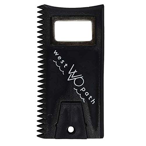 Surfer Gift & Surf Accessory with Stylish Zip Canvas Pouch, Surf Wax Holder, Elastic Loops for Sunscreen, Lip Balm & Wax Scraper - Items shown Beauty and Personal Care Open Road Goods