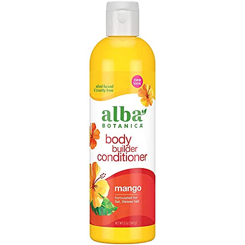 Alba Botanica Body Builder Conditioner, Mango, 12 Oz Beauty & Personal Care Alba Botanica