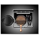 2 Colors Waterproof Air Cushion Eyebrow Cream Powder Makeup with Duo 2 End Eyebrow Brushes (Dark Brow Set) Beauty & Personal Care Inspired Capital L