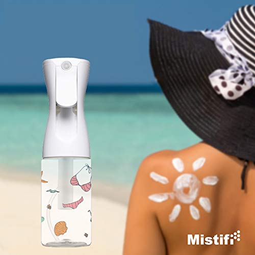 MJDFS NonAerosol Fine Mist Water Spray bottle Summer White 160ml Beauty & Personal Care MJDFS