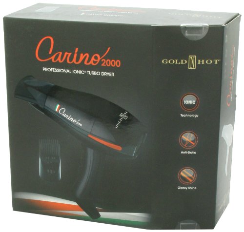 Gold 'N Hot Carino Professional Ionic Turbo Dryer Beauty & Personal Care Gold N Hot