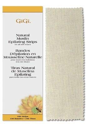 Gigi Strips Muslin Small 100 Count (2 Pack) Beauty and Personal Care GIGI