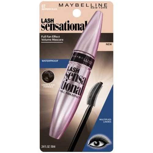 Maybelline Lash Sensational Brownish Black Waterproof Mascara