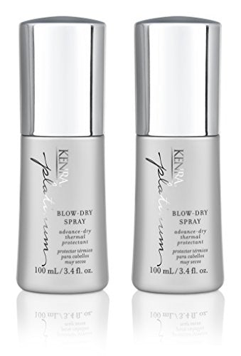Kenra Professional Platinum Blow-Dry Spray | Time-Saving Heat Protectant | Detangles, Smooths, and Softens | Eliminates Frizz & Resists Humidity |