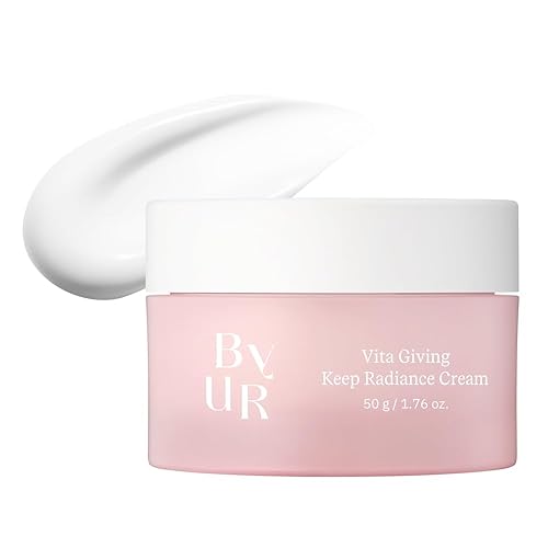 ByUR Vita Giving Keep Radiance Cream - Dark Spots & Hyperpigmentation, Brightening & Hydrating for Dry, Dull Skin, Hyaluronic Acid, Niacinamide Beauty & Personal Care ByUR