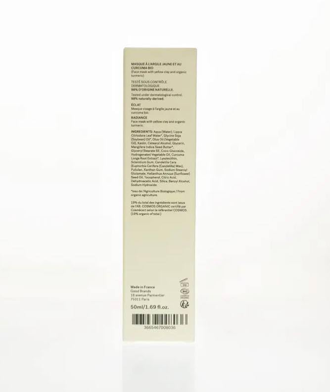Typology P74 Radiance Masque with Yellow Clay + Organic Turmeric & Complimentary Sheet Masque Beauty & Personal Care Typology
