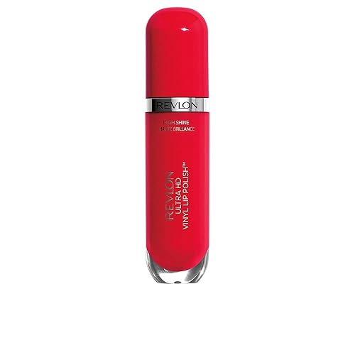Revlon Ultra HD Vinyl Lip Polish, Liquid Lipstick with Aloe Leaf Extract and Vitamin E , 905 She’s on Fire, 0.16 oz Beauty & Personal Care REVLON