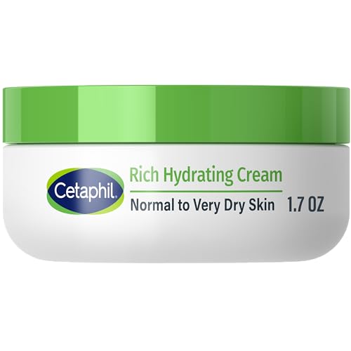 CETAPHIL Rich Hydrating Night Cream For Face, With Hyaluronic Acid, 1.7 oz, Moisturizing Cream For Dry To Very Dry Skin, No Added Fragrance Beauty & Personal Care Cetaphil