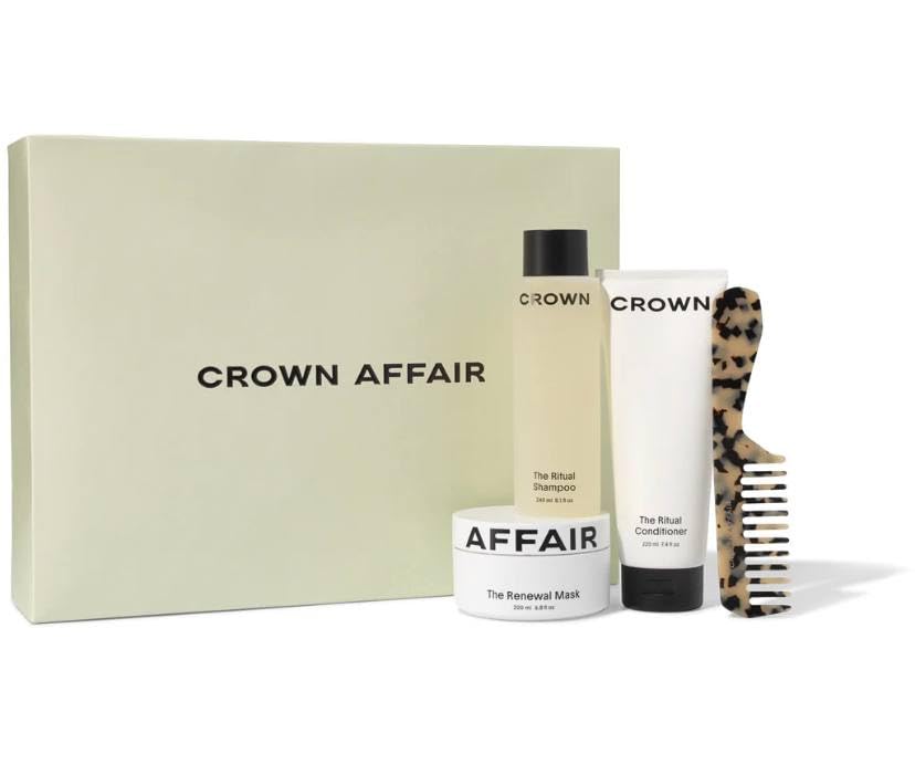 Crown Affair The In-Shower Set - complete in-shower ritual for cleansed, nourished and hydrated hair Beauty & Personal Care CROWN AFFAIR