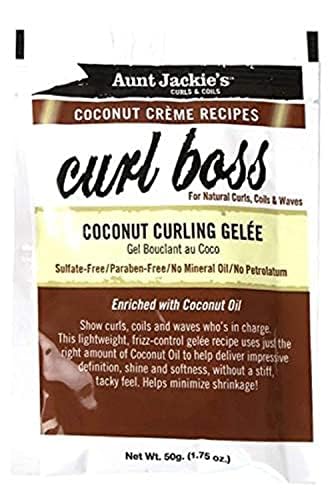 AUNT JACKIE'S Curl Boss Coconut Curling Gelee, 1.75 Oz Beauty & Personal Care Aunt Jackie's