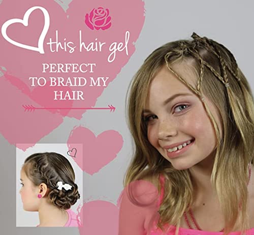 Hair Gel for Kids | Light Hold | Chemical Free | Made with Organic Aloe Vera and Vitamins | Safe on Babies, Toddlers, Men and Women | Always Paraben Beauty & Personal Care Little Roseberry