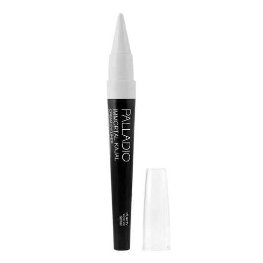 Palladio Immortal Kajals Lasting Cream Eyeliner, Multi Use Conical Shaped Liner, Create Soft and Smoky Effects, Ultra Smooth Application (Purity) Beauty & Personal Care Palladio