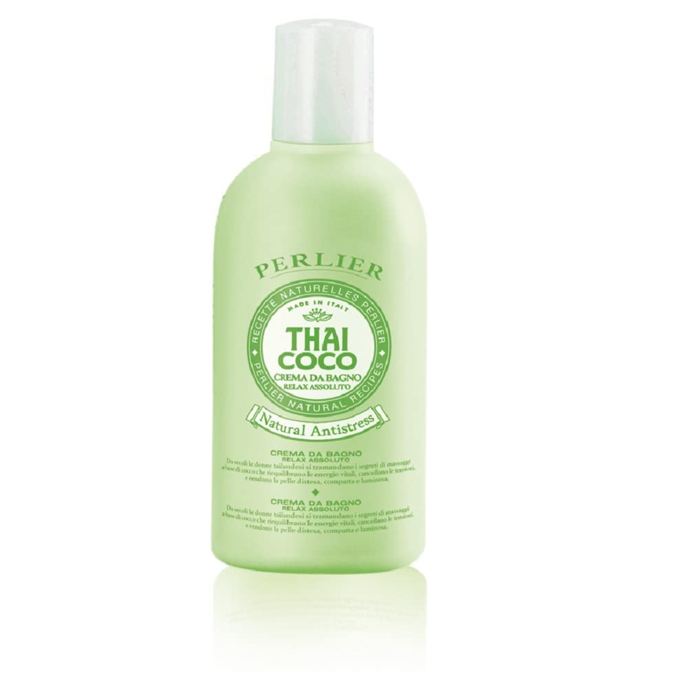 Perlier: "Thai Coco" Absolute Relax Bath Cream 16.9 Fluid Ounces (500ml) Bottle [ Italian Import ] Beauty and Personal Care Perlier