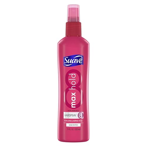 Suave Non Aerosol Spray Maximum Hold Hairspray, Unscented 11 Ounce Beauty & Personal Care Suave