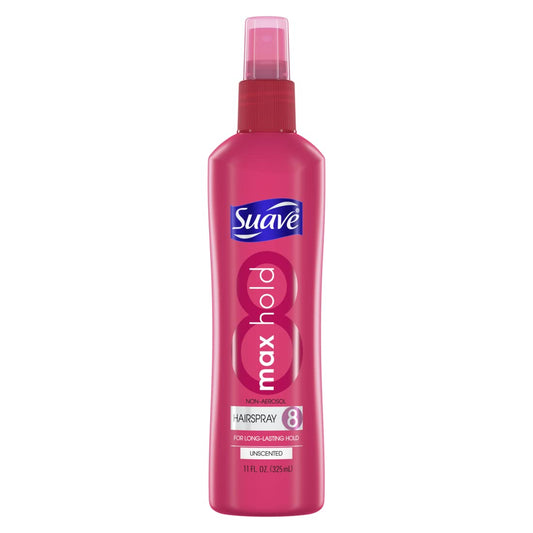 Suave Non Aerosol Spray Maximum Hold Hairspray, Unscented 11 Ounce Beauty & Personal Care Suave