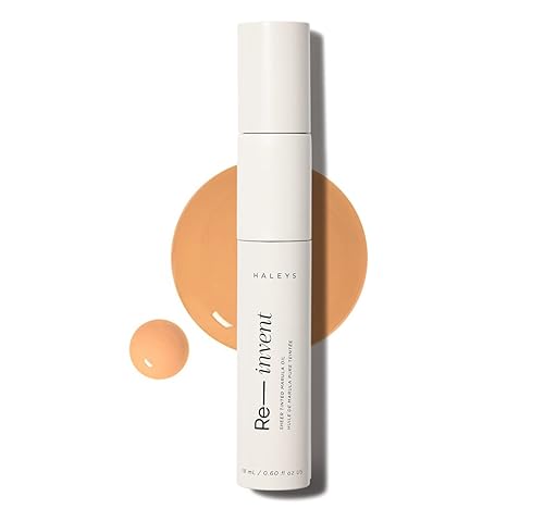 HALEYS Re-invent Sheer Tinted Marula Oil (Medium/Tan Neutral), Skin Tint, Tinted BB Moisturizer, Tinted Foundation, Face Oil, Hydrate Skin, Flexible Beauty & Personal Care HALEYS