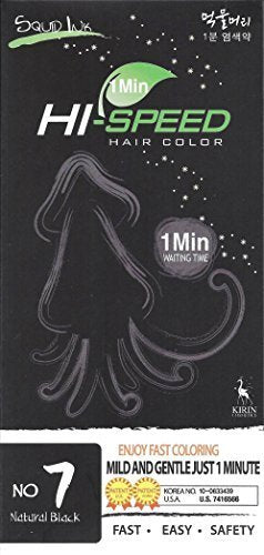 1 Minute Hi Speed Hair Color #7 Natural Black Beauty & Personal Care 1 Minute_Hi Speed Hair Color