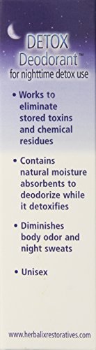 TRR Enterprises Nighttime Detox Cleansing Deodorant, 2.5 Ounce Beauty and Personal Care Herbalix Restoratives