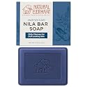 Natural Elephant Nila Bar Soap Cleanser | 3.52oz (100g) | Moroccan Nila Zarka Indigo Beauty & Personal Care Natural Elephant