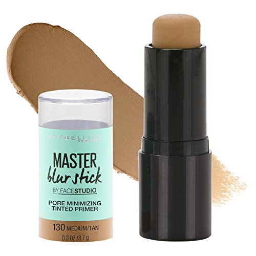 Maybelline New York Facestudio Master Blur Stick Primer Makeup, Medium/Tan, 0.3 oz. Beauty & Personal Care MAYBELLINE