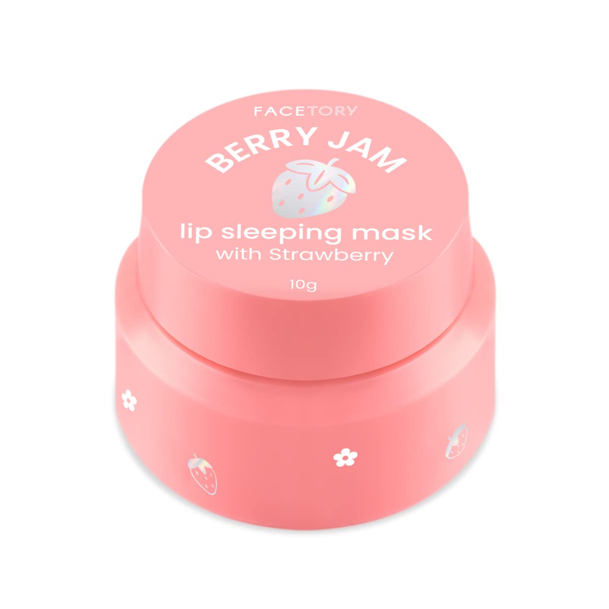 FaceTory Berry Jam Lip Sleeping Mask 10g – Strawberry & Shea Butter for Soft, Moisturized, Nourished Lips | Protects Dry, Cracked & Chapped Lips Beauty & Personal Care FACETORY