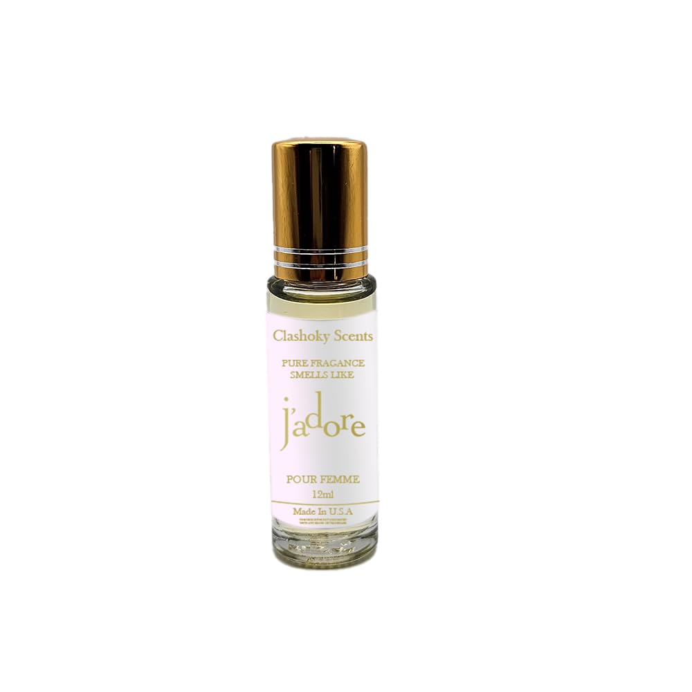 Clashoky Fragrance Perfume Oils Jadore Parfum Roll On Body Oil women(12ml) Beauty & Personal Care Clashoky