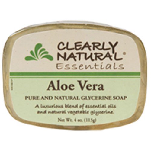 Clearly Natural Soap Bar Glyc Aloe Vera Beauty & Personal Care Clearly Natural
