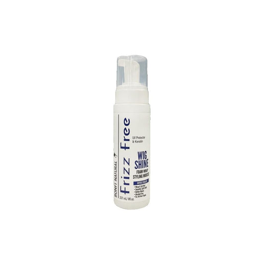 Bonfi Natural Frizz Free Wig Shine Foam Wrap Styling Mousse 8 fl oz (Pack of 2) Beauty & Personal Care Bonfi Natural